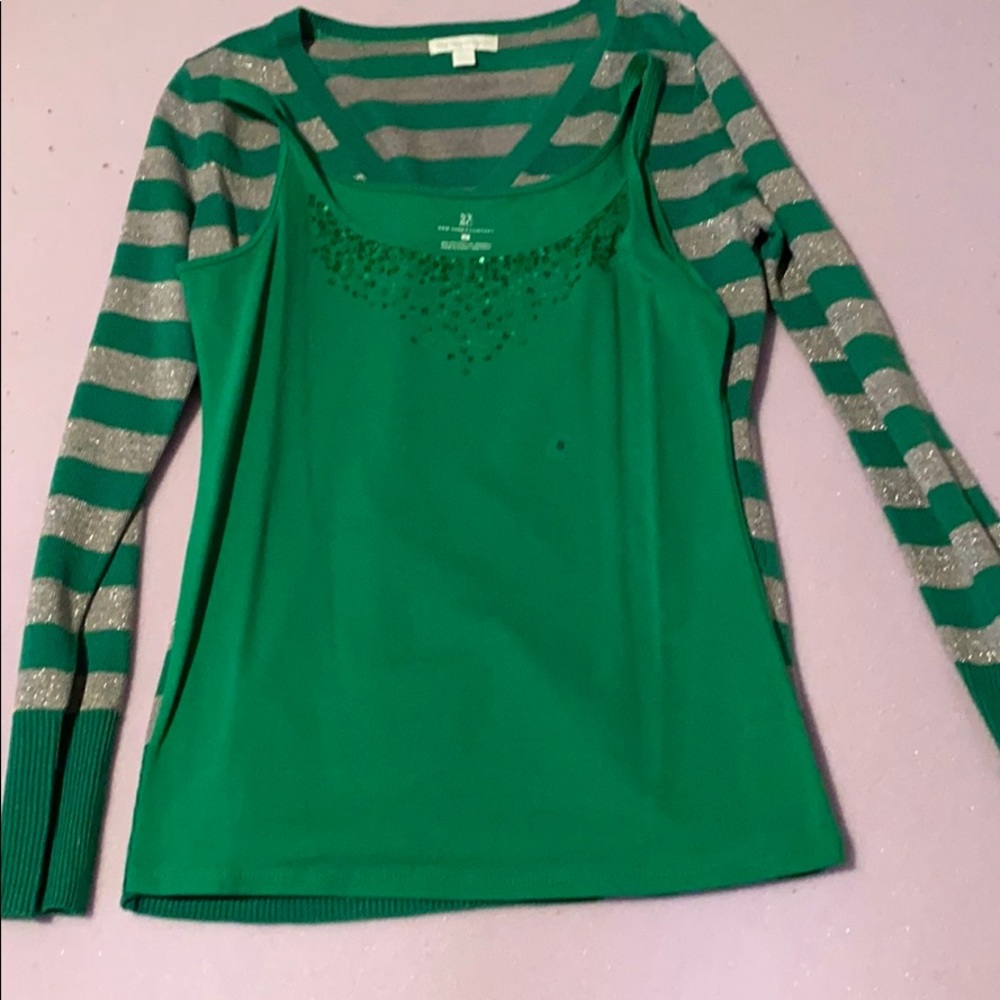 Sweater and undershirt